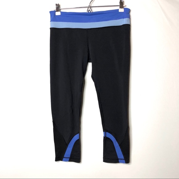 lululemon athletica Pants - Lululemon crop leggings 8 C4